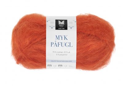 Myk Påfugl - 7903 Oransje