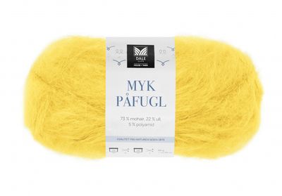 Myk Påfugl - 7947 Gul