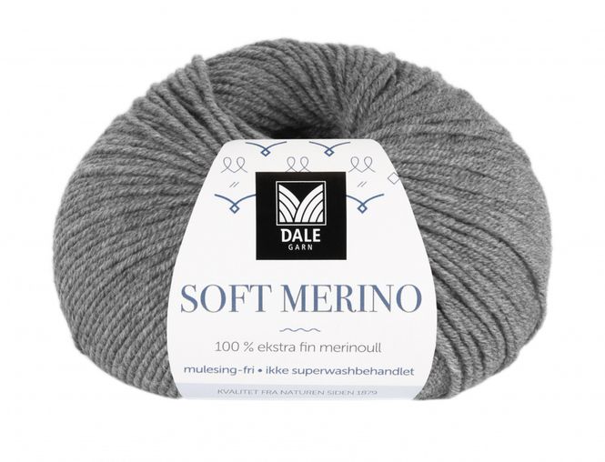 Hovedbilde Soft Merino - 3003 Grå melert