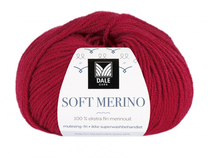 Hovedbilde Soft Merino - 3021 Rød