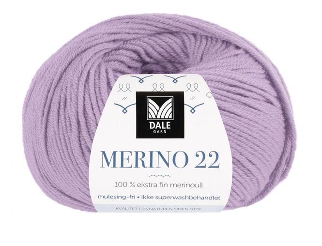 Hovedbilde Merino 22 - 2027 Lys lavendel