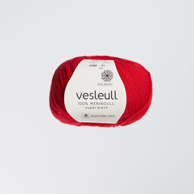 Hovedbilde VESLEULL - 4066 Rød