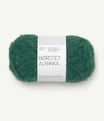Børstet Alpakka - 7772 Rain forest