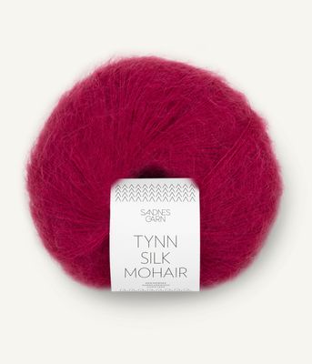 Tynn Silk Mohair - 4255 Rumba Red