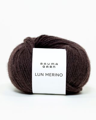 Lun Merino - 06 Mørk sjokolade