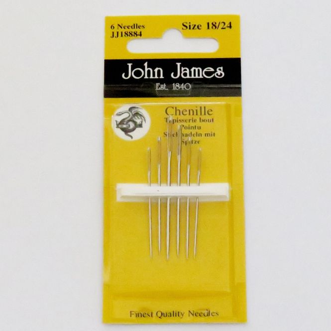 Hovedbilde JJ18884 - Chenillenåler, 18/24 spiss, 6 stk