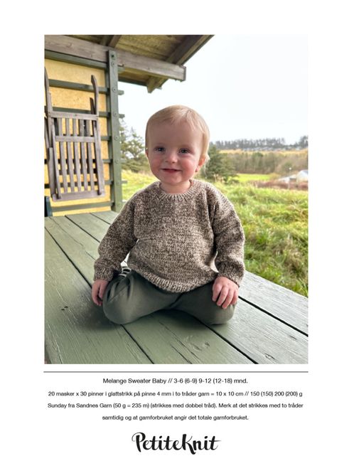 Hovedbilde 194 - Melange Sweater Baby