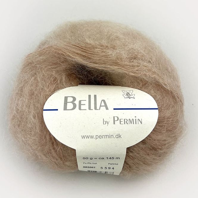 Hovedbilde Bella Mohair - 267 Lys Camel