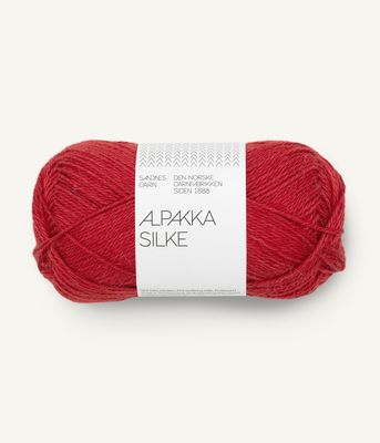 Alpakka Silke - 4135 Heritage Red