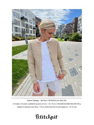 170 - Ankers Cardigan My Size