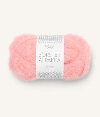 Børstet Alpakka - 4213 Blossom