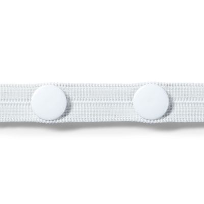 PRYM 917 510 - Hullstrikk m/knapper, 12 mm (3 m)